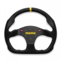 MOMO MOD 30 Steering Wheel With Horn Buttons, 320mm Suede, Flat Bottom