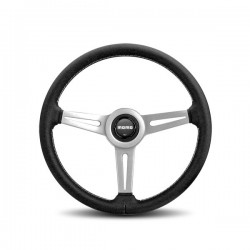 MOMO Retro Silver Steering Wheel, 360mm